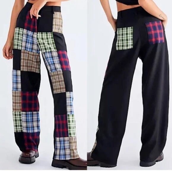 Urban Outfitters Pants - Urban Outfitters The Ragged Priest Patchwork Pants Size 10